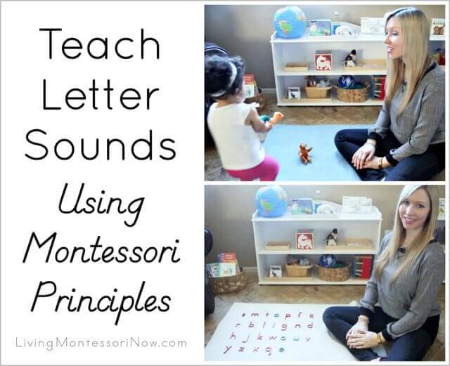 Teach Letter Sounds Using Montessori Principles