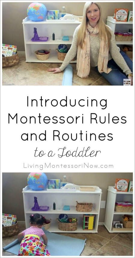 Introducing Montessori Rules and Routines to a Toddler