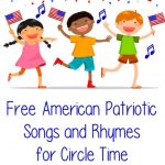 Free American Patriotic Songs and Rhymes for Circle Time