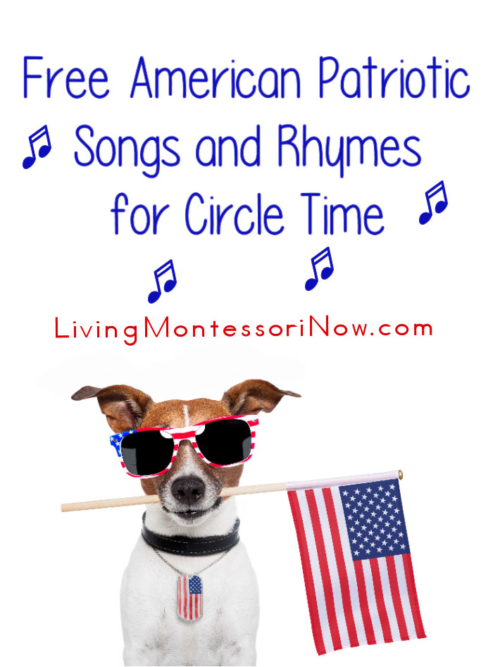Free American Patriotic Songs and Rhymes for Circle Time
