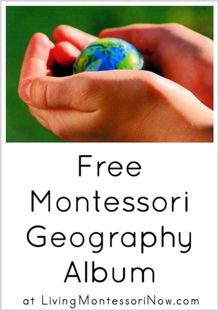 Free Montessori Geography Album