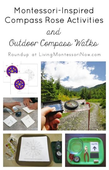 Montessori-Inspired Compass Rose Activities and Outdoor Compass Walks