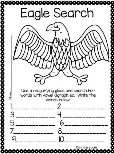 Eagle Search for Words with Long E
