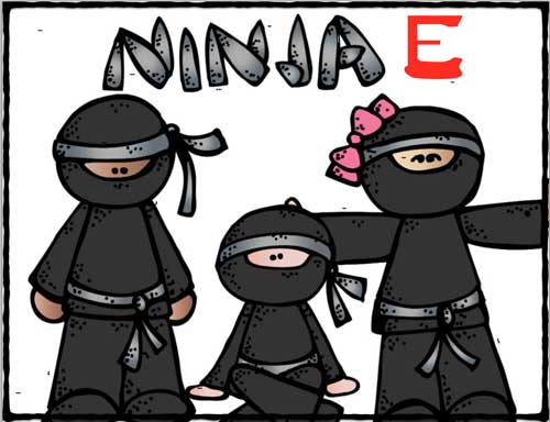 Silent E is a Ninja