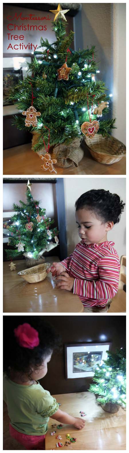 Montessori Christmas Tree Activities