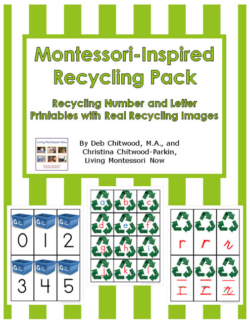 Free Recycling Printables And Montessori-Inspired Recycling Activities - Living Montessori Now