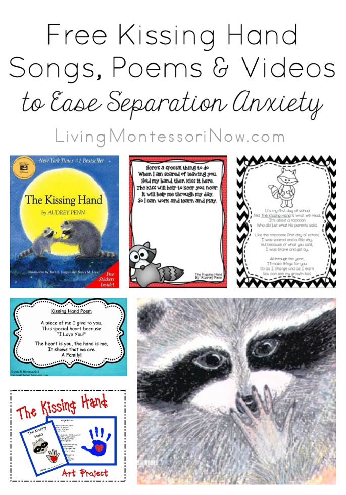 Free Kissing Hand Songs, Poems, & Videos to Ease Separation Anxiety