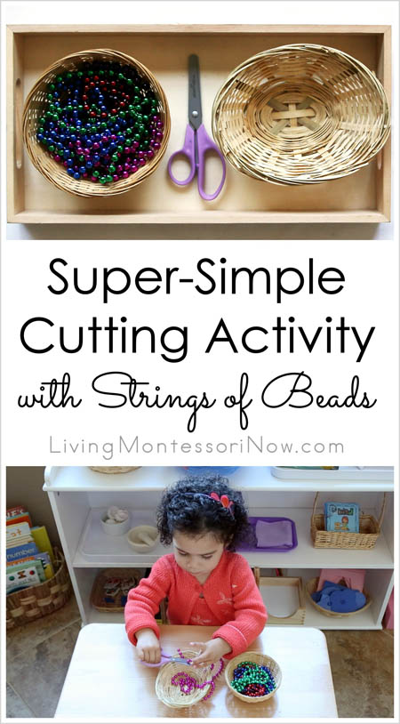 Super-Simple Cutting Activity with Strings of Beads
