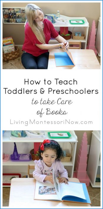 How to Teach Toddlers & Preschoolers to Take Care of Books