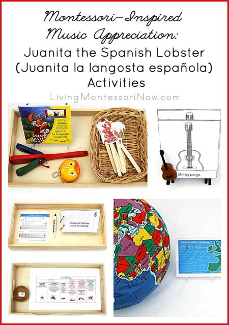 Montessori-Inspired Music Appreciation - Juanita the Spanish Lobster (Juanita la langosta española) Activities