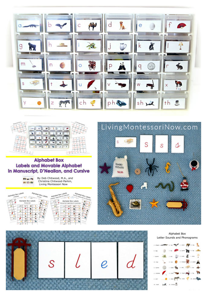 DIY Alphabet Box Multi-Level Printables and Resources