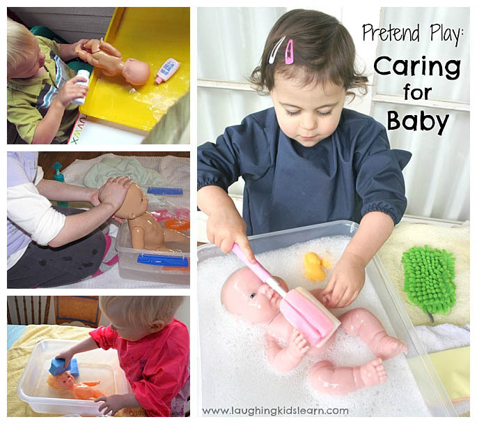 20+ Baby Doll Washing Activities for Indoors or Outdoors {Montessori  Monday}