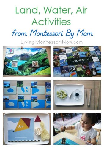 Land, Water, Air Activities from Montessori By Mom