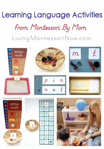 Learning Language Activities from Montessori By Mom