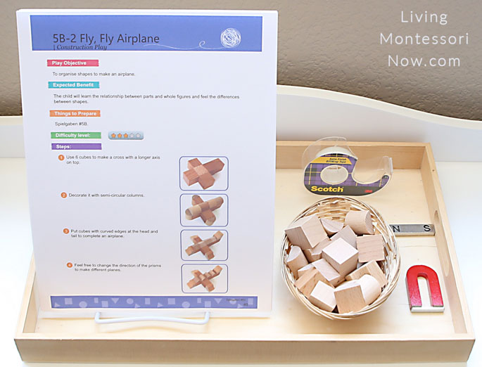 STEM Challenge Tray: Build and Fly a Magnetic Airplane