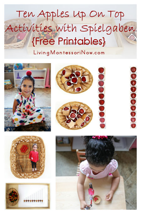 Ten Apples UP On Top Activities with Spielgaben {Free Printables}