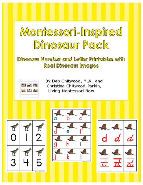 Montessori-Inspired Dinosaur Pack