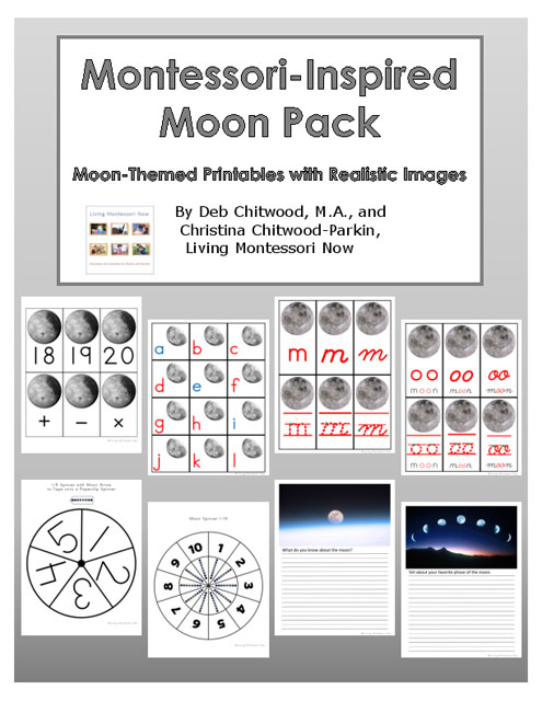 Every Star Is Different: Montessori-inspired Moon Printable Pack