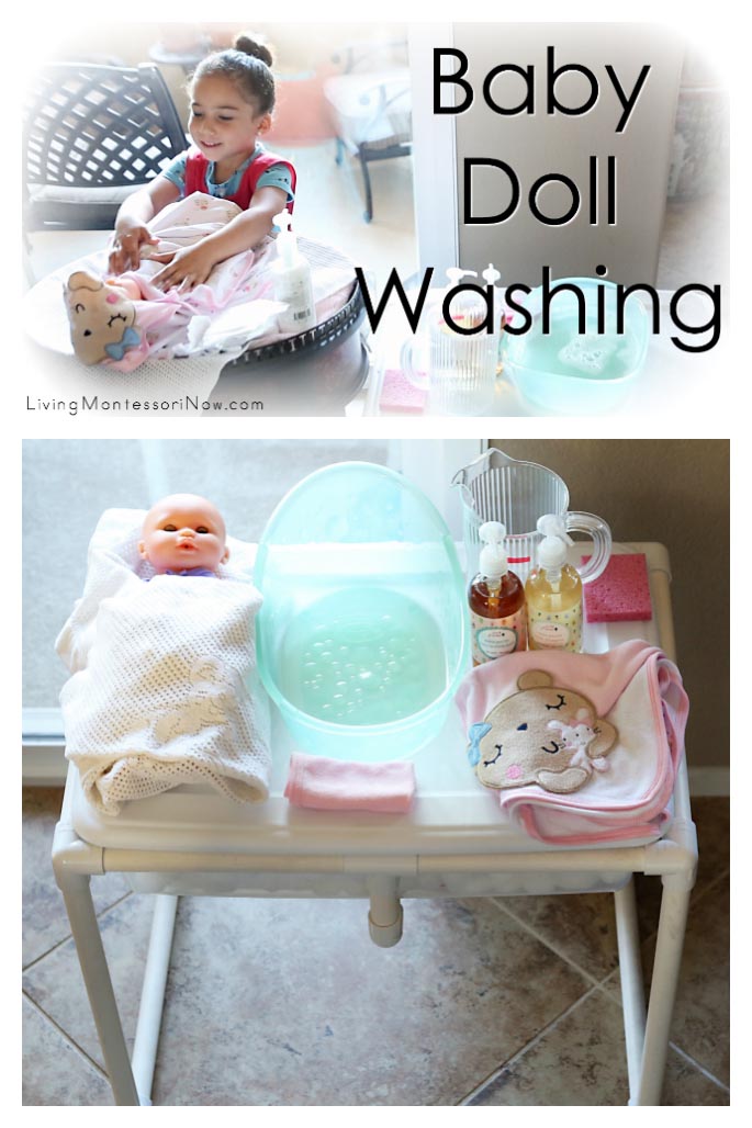 baby doll bath station