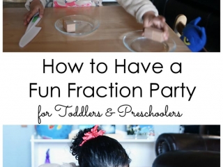 How to Have a Fun Fraction Party for Toddlers and Preschoolers