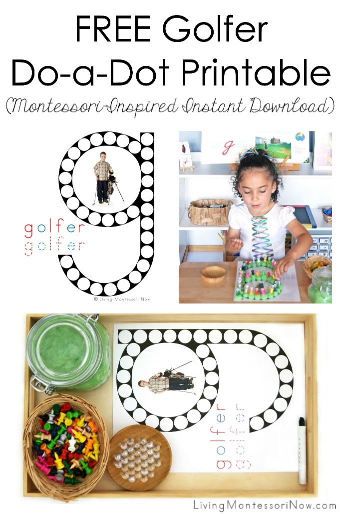 Montessori-Inspired Playdough Math Activities for Summer {Free Printables}  - Living Montessori Now