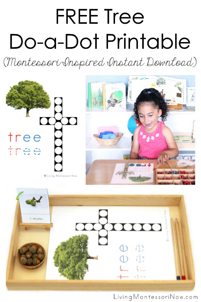 Free Tree Do-a-Dot Printable (Montessori-Inspired Instant Download)