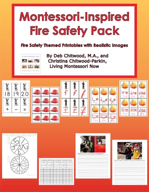 Montessori-Inspired Fire Safety Pack