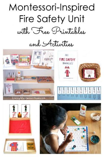 Montessori-Inspired Fire Safety Unit with Free Printables and Activities