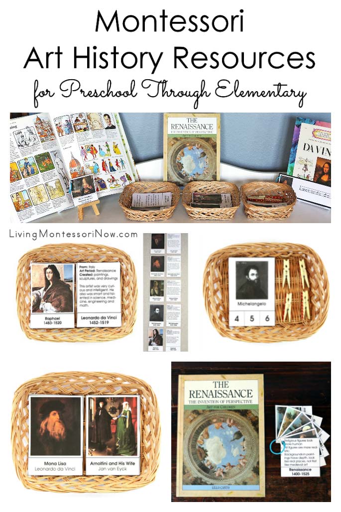 Montessori Art History Resources for Preschool Through Elementary