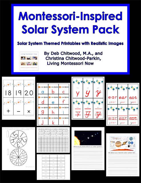 Montessori-Inspired Solar System Pack