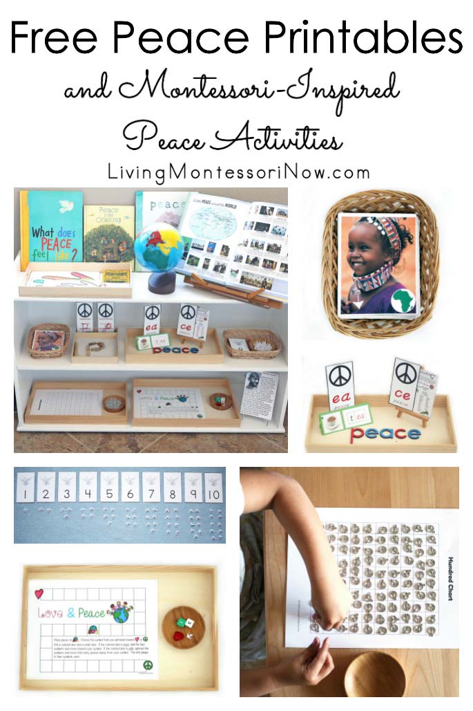Free Peace Printables and Montessori-Inspired Peace Activities
