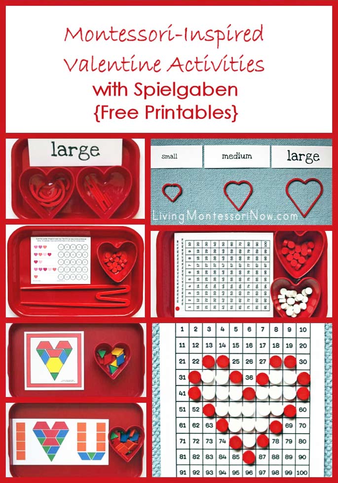 Montessori-Inspired Valentine Activities with Spielgaben
