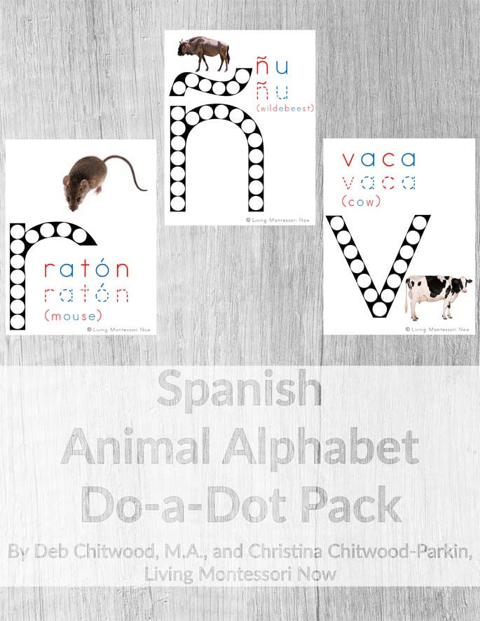 Spanish Animal Alphabet Do-a-Dot Pack