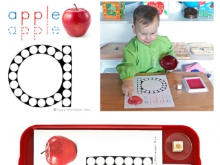 FREE Apple Do-a-Dot Printable (Montessori-Inspired Instant Download)
