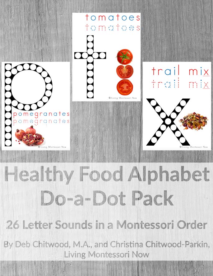 Healthy Food Alphabet Do-a-Dot Pack