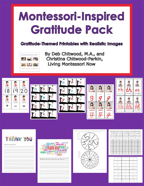 Montessori-Inspired Gratitude Pack