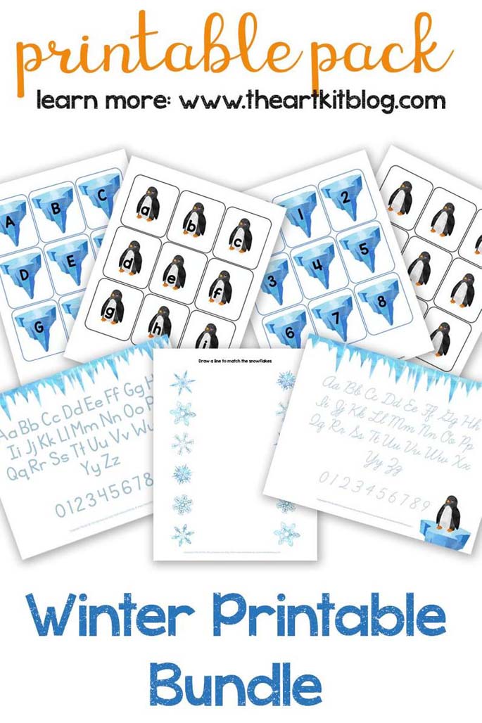 Winter Printable Bundle from The Art Kit