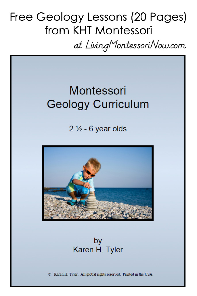 Free Geology Lessons (20 Pages) from KHT Montessori