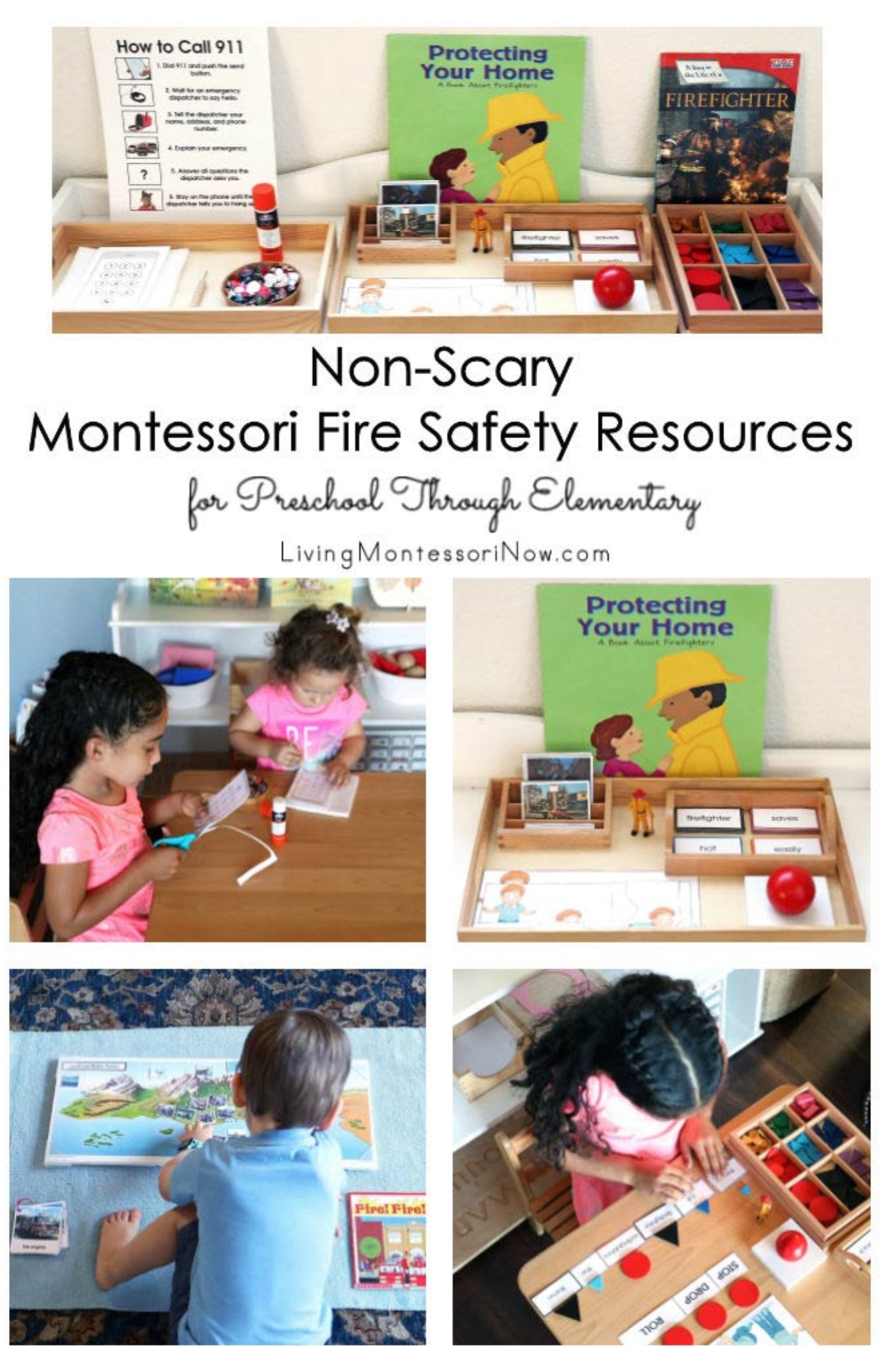 Non-Scary Montessori Fire Safety Resources for Preschool Through ...