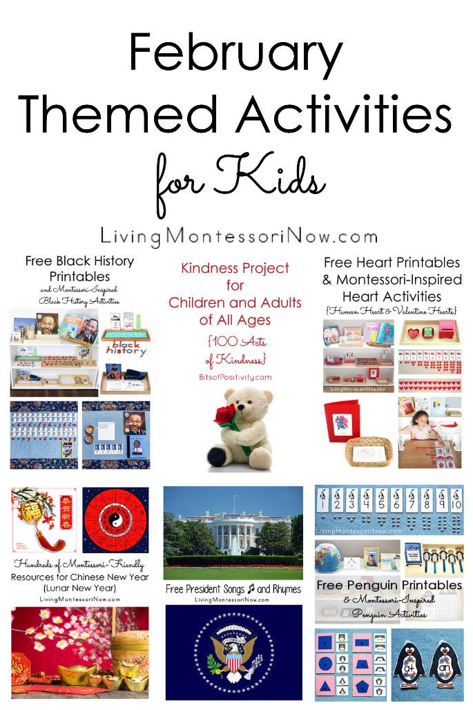 February Themed Activities for Kids