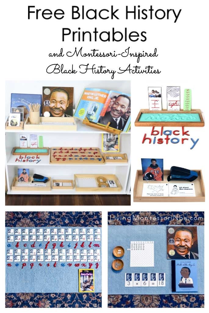 Free Black History Printables and Montessori-Inspired Black History Activities