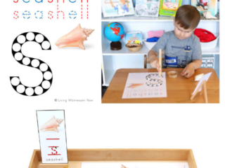 FREE Seashell Do-a-Dot Phonics Printable (Montessori-Inspired Instant Download)