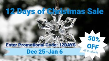 Every Star Is Different 50% Off 12 Days of Christmas Sale!