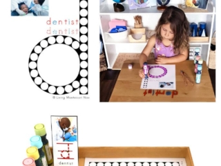 FREE Dentist Do-a-Dot Phonics Printable (Montessori-Inspired Instant Download)