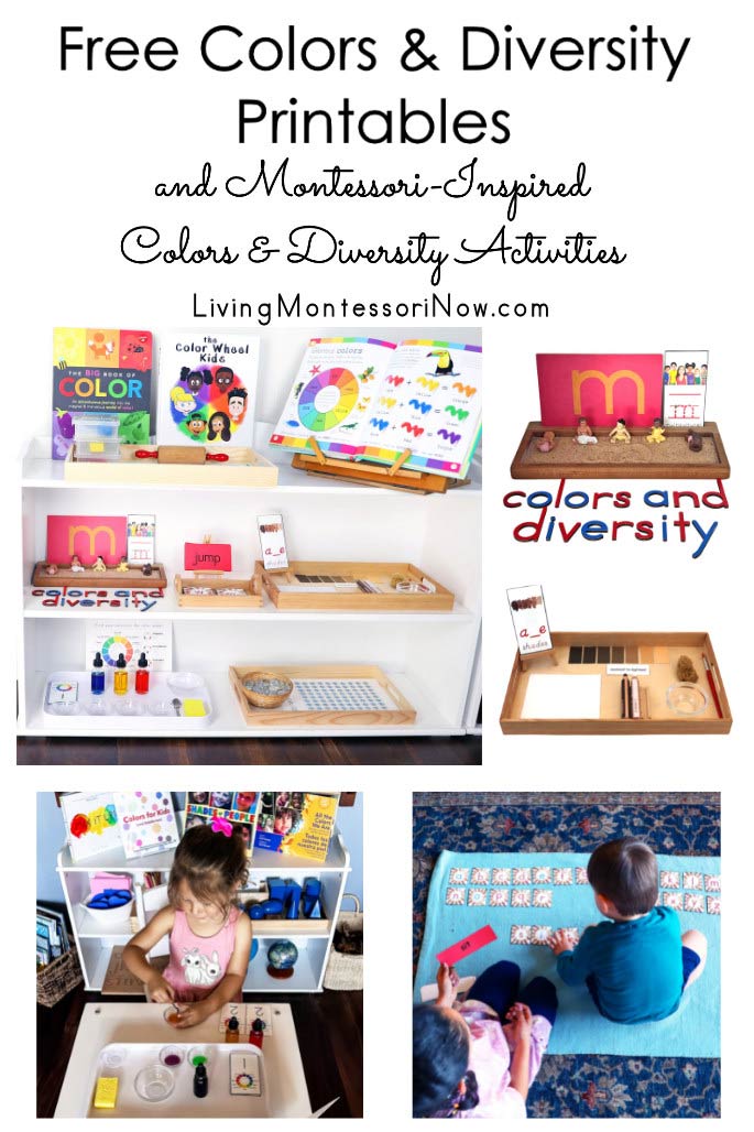 Montessori Sensorial Color Activities for Kids {Printables} - The