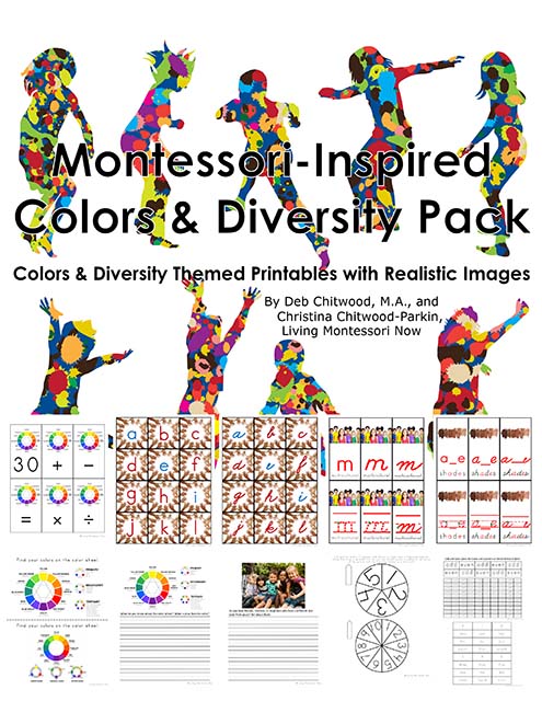 Montessori-Inspired Colors and Diversity Pack