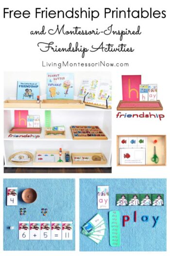 Free Friendship Printables and Montessori-Inspired Friendship Activities