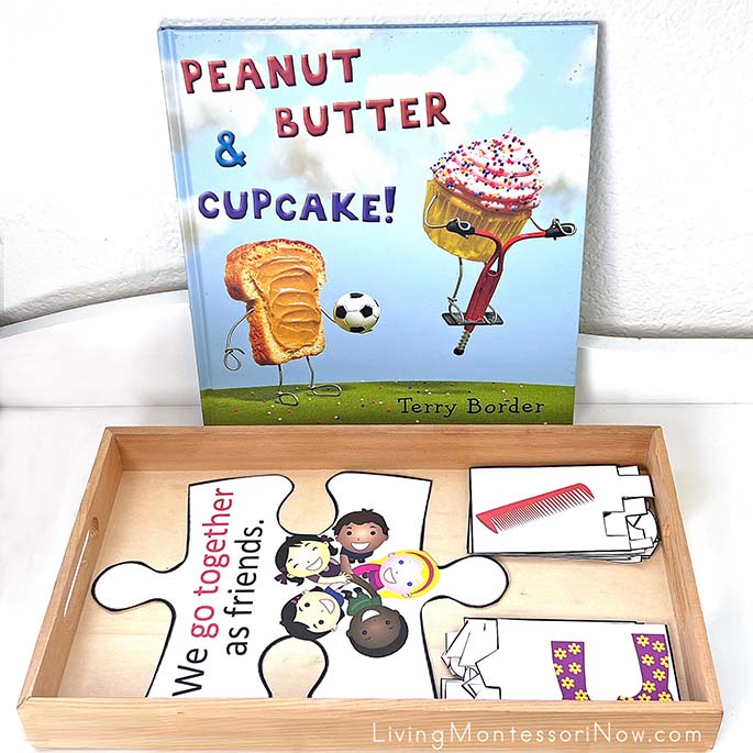 Peanut Butter & Cupcake Book and Go-Together Activity