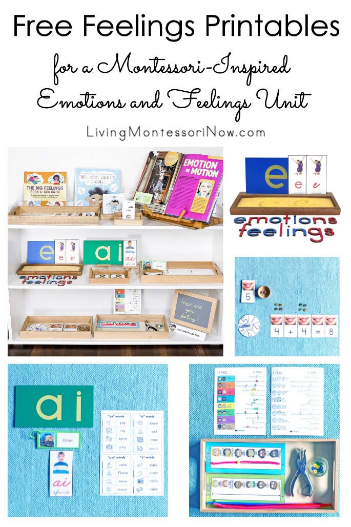 Free Feelings Printables for a Montessori-Inspired Emotions and Feelings Unit