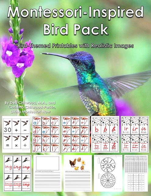Montessori-Inspired Bird Pack